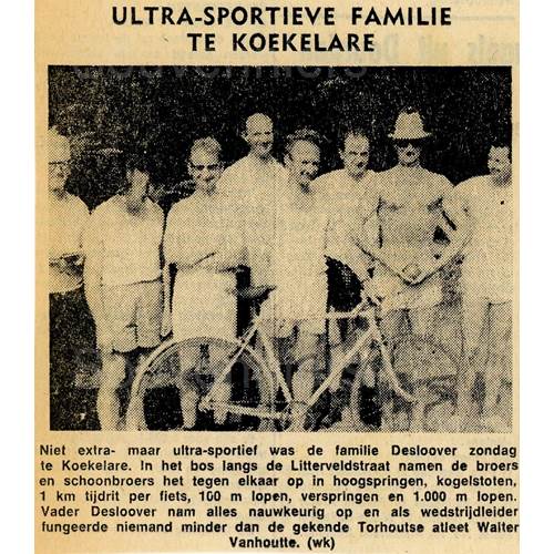 Ultra-sportieve familie te Koekelare